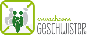 Logo Initiative Erwachsene Geschwister - sind manchmal Geschwister von Menschen mit Behinderung